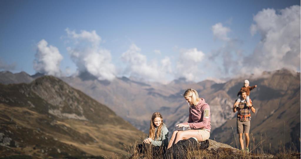 A family break in the Ratschings mountains